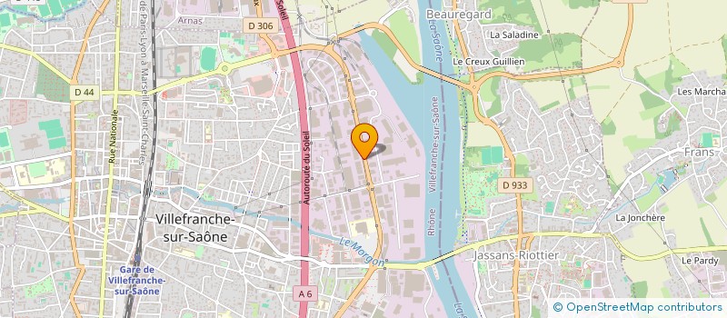localisation de l'entreprise TRAMONTANE  VILLEFRANCHE-SUR-SAONE