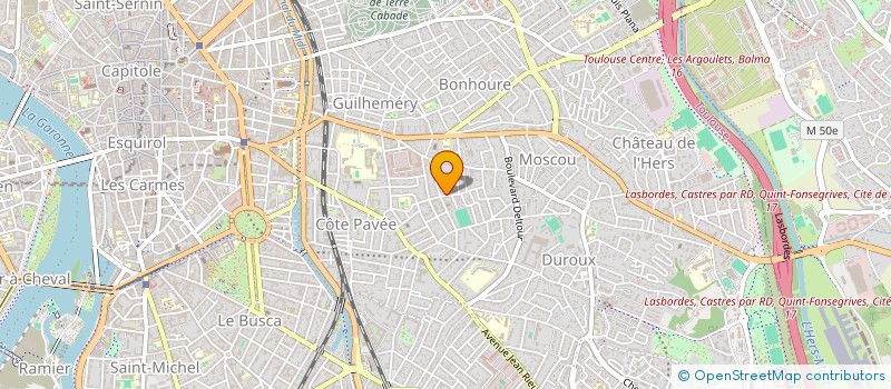 localisation de l'entreprise TRAMONTANE à TOULOUSE