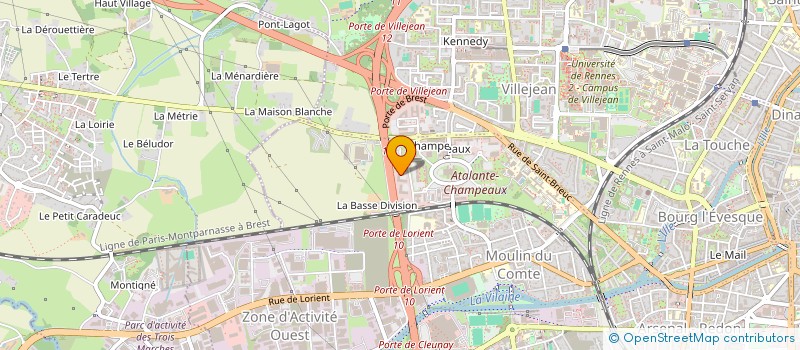 localisation de l'entreprise TRAMONTO IMMOBILIER  RENNES