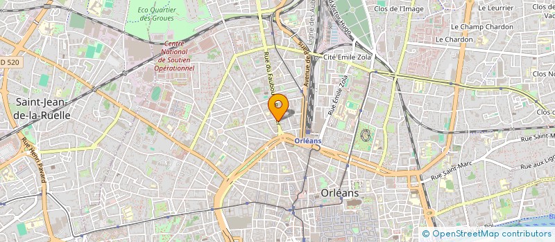localisation de l'entreprise TRAMPLEIM 45 à ORLEANS