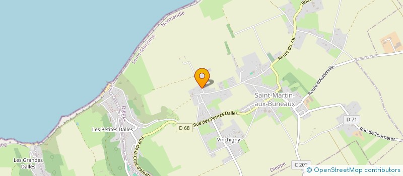 localisation de l'entreprise TRAMPOLINE TRACKS  SAINT-MARTIN-AUX-BUNEAUX