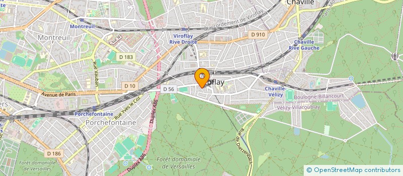 localisation de l'entreprise TRAMPOTECH ASSOCIATION  VIROFLAY