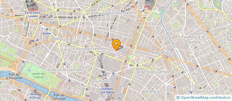 localisation de l'entreprise TRAMPS FR  PARIS