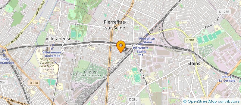 localisation de l'entreprise TRAN à PIERREFITTE-SUR-SEINE