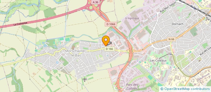 localisation de l'entreprise TRAN  MORSCHWILLER-LE-BAS