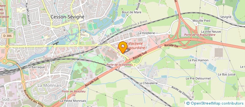 localisation de l'entreprise TRAN CS à CESSON-SEVIGNE
