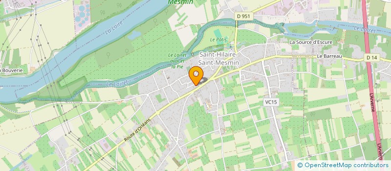 localisation de l'entreprise TRAN INVEST à SAINT-HILAIRE-SAINT-MESMIN