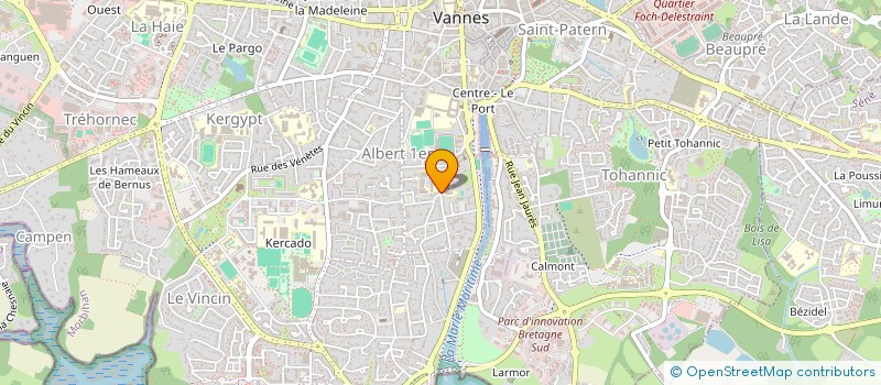 localisation de l'entreprise TRAN S IMMO à VANNES