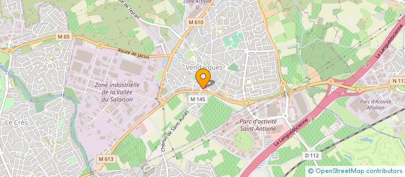 localisation de l'entreprise TRAN-SPORTEZ-VOUS BIEN à VENDARGUES