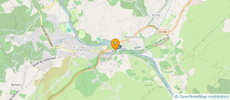 localisation de l'entreprise TRAN THI BIP  JOYEUSE