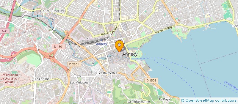 localisation de l'entreprise TRAN-TIEN ROSNER à ANNECY