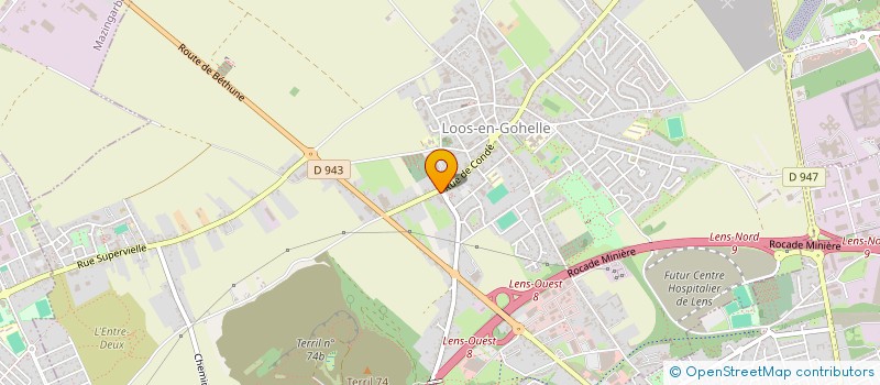 localisation de l'entreprise TRANAIN  LOOS-EN-GOHELLE