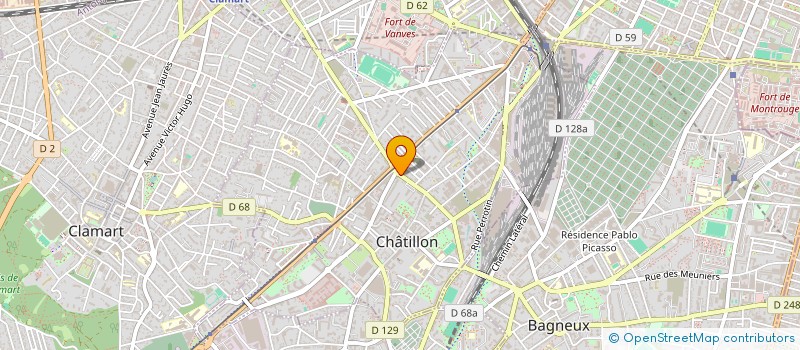 localisation de l'entreprise TRANAN  CHATILLON