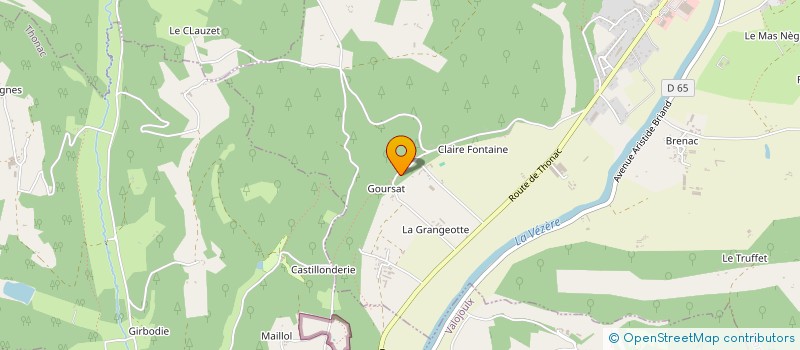 localisation de l'entreprise TRANCHANT ROL à MONTIGNAC-LASCAUX