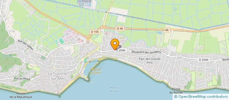 localisation de l'entreprise TRANCHE DE VIE à LA TRANCHE-SUR-MER