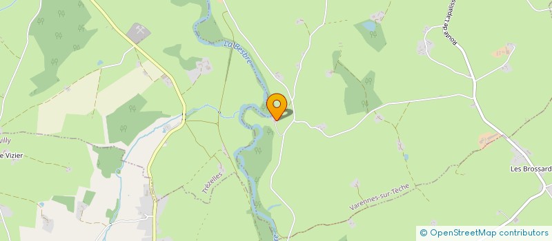 localisation de l'entreprise TRANCHECOSTE - OUSSAYEF  TRETEAU