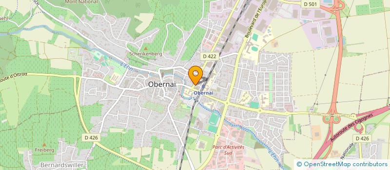 localisation de l'entreprise TRANCHES DE VINS  ROSHEIM