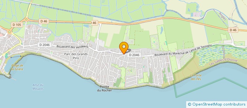 localisation de l'entreprise TRANCHIMMO à LA TRANCHE-SUR-MER