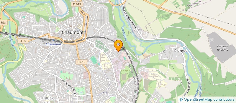 localisation de l'entreprise TRANCI GROUP à LUZY-SUR-MARNE