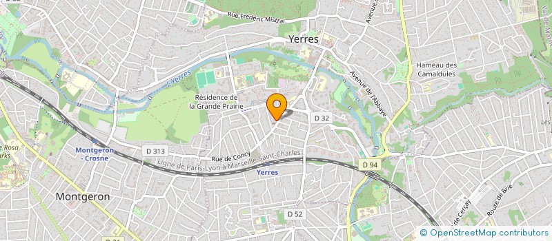 localisation de l'entreprise TRANCINETIK à YERRES