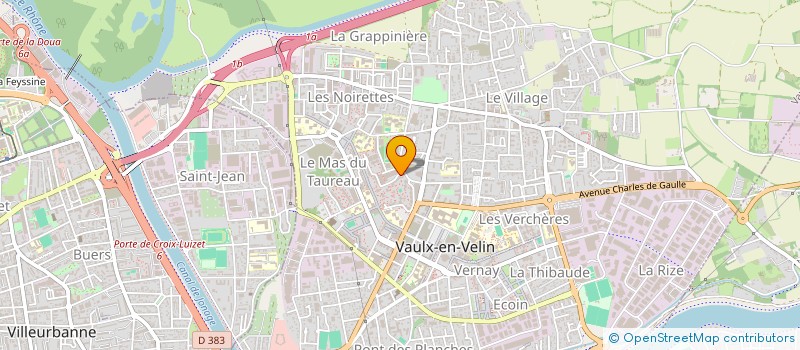 localisation de l'entreprise TRANDEXIA  VAULX-EN-VELIN