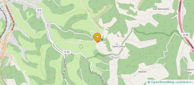 localisation de l'entreprise TRANDOVERTES  CAHORS