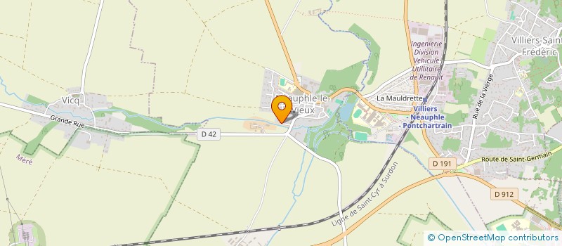 localisation de l'entreprise TRANET SOFTWARE  NEAUPHLE-LE-VIEUX