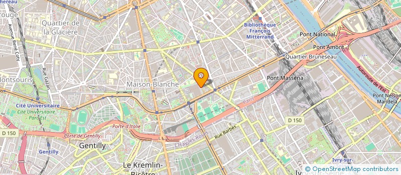 localisation de l'entreprise TRANG  PARIS