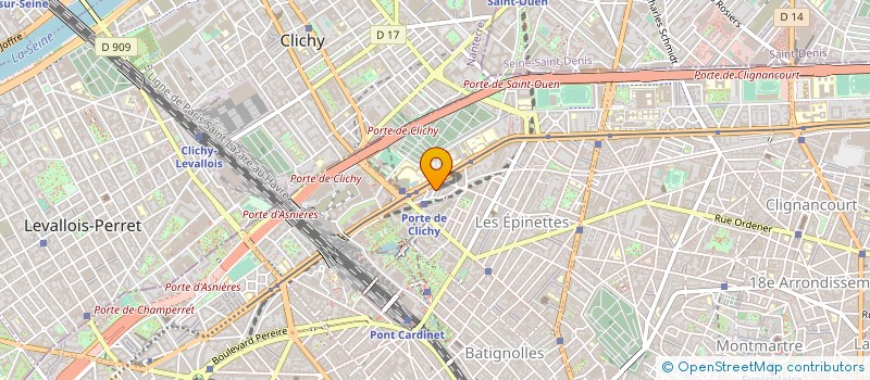 localisation de l'entreprise TRANGS EUROPE SAS à PARIS