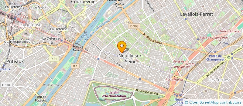 localisation de l'entreprise TRANIER CONSEIL ET SERVICES à NEUILLY-SUR-SEINE