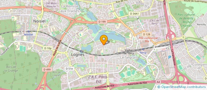 localisation de l'entreprise TRANLAY à LOGNES