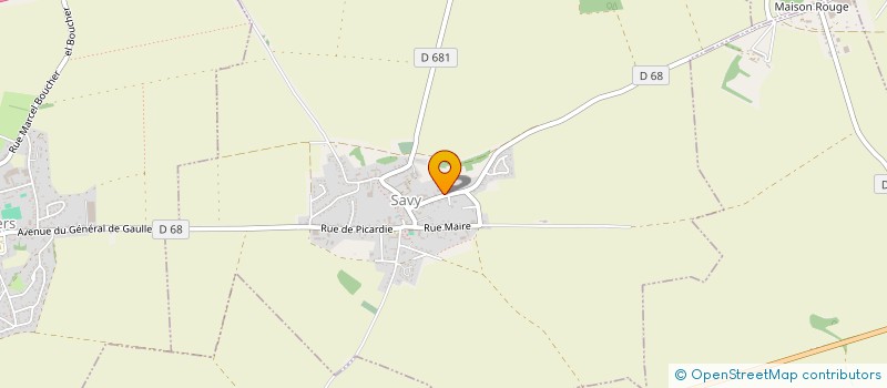 localisation de l'entreprise TRANNIN JRVP  SAVY