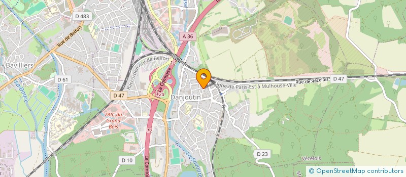 localisation de l'entreprise TRANNOY à DANJOUTIN
