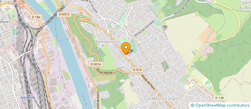 localisation de l'entreprise TRANOUSS  BONSECOURS