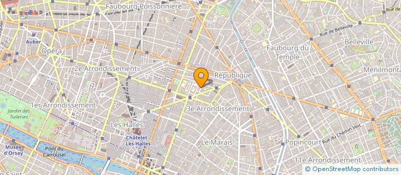 localisation de l'entreprise TRANPORTS LOGISTIQUE TECHNIQUE AVANCEES à PARIS