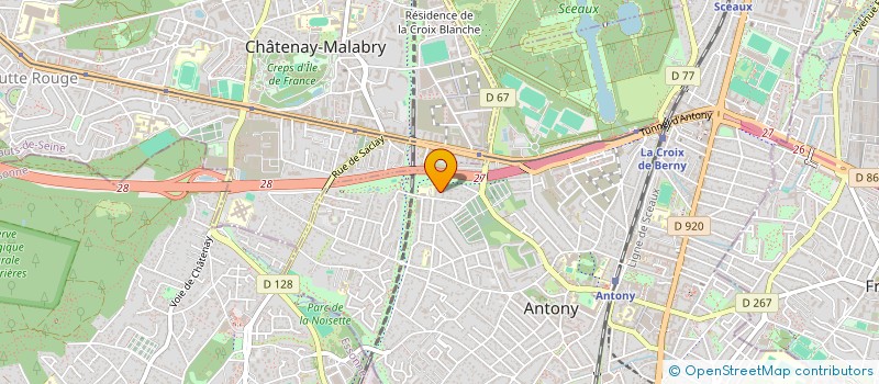 localisation de l'entreprise TRANPORTS PAUL SEGUI à ANTONY