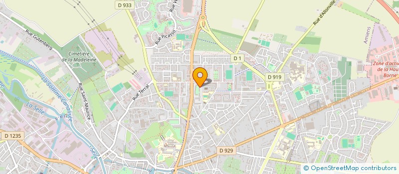 localisation de l'entreprise TRANQUIL'HOME PROJETS à AMIENS