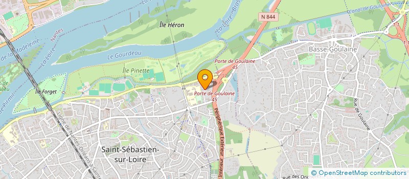 localisation de l'entreprise TRANQUIL I.T. SYSTEMS  SAINT-SEBASTIEN-SUR-LOIRE