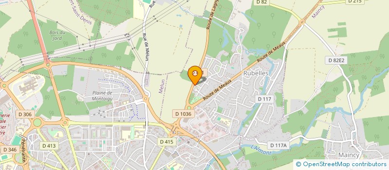 localisation de l'entreprise TRANQUILITE, PROTECTION, SECURITE  RUBELLES