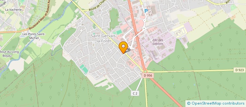 localisation de l'entreprise TRANQUILITE SERENITE SECURITE à SAINT-GERVAIS-LA-FORET