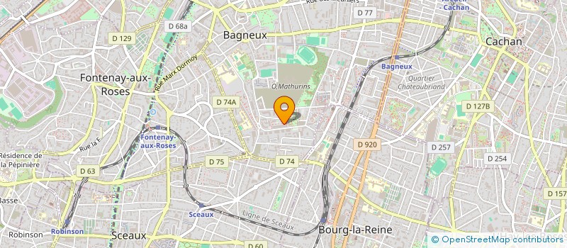 localisation de l'entreprise TRANS 3K SERVICES à BAGNEUX
