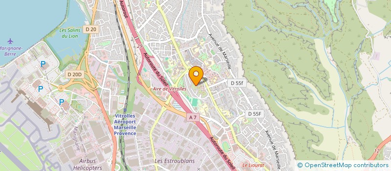 localisation de l'entreprise TRANS 84 à VITROLLES