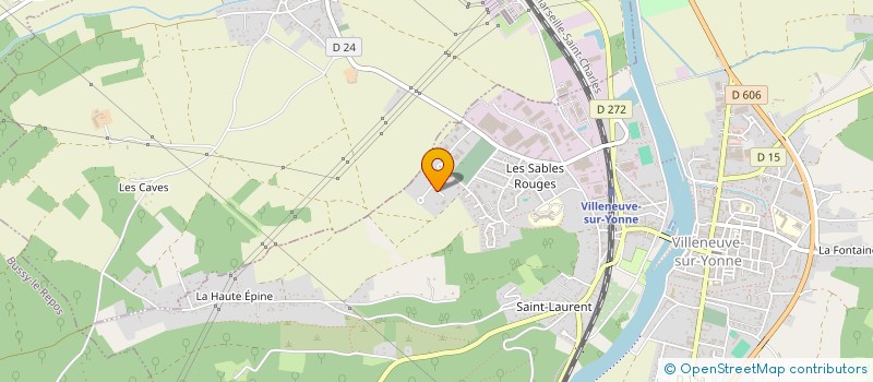 localisation de l'entreprise TRANS 89 à VILLENEUVE-SUR-YONNE