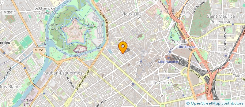 localisation de l'entreprise TRANS'ACTIONS à LILLE