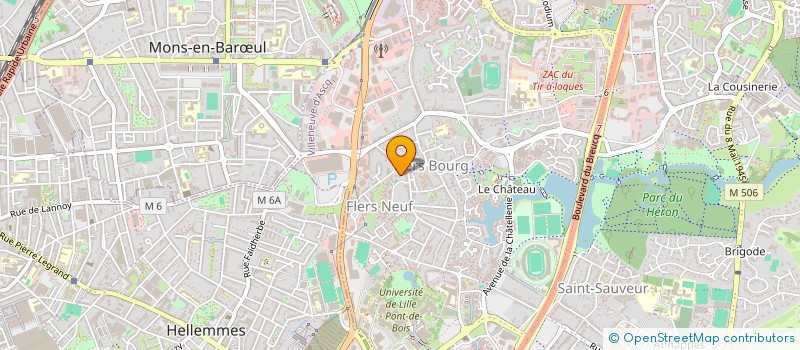 localisation de l'entreprise TRANS ACTIONS FRANCE  VILLENEUVE-D'ASCQ