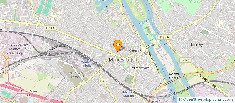 localisation de l'entreprise TRANS AGES  MANTES-LA-JOLIE