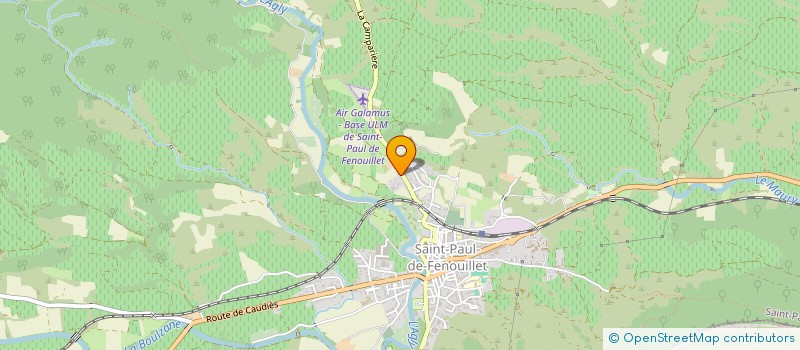 localisation de l'entreprise TRANS-AGLY  SAINT-PAUL-DE-FENOUILLET