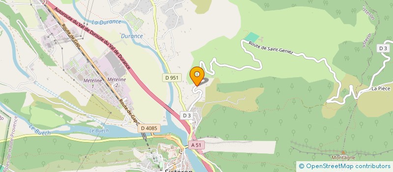 localisation de l'entreprise TRANS AGREGATS DURANCE à SISTERON