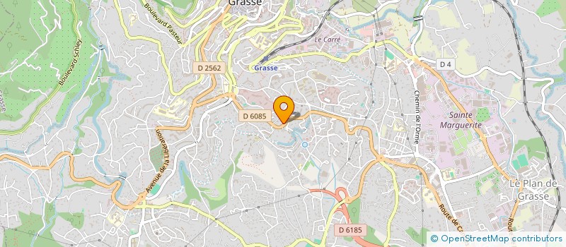 localisation de l'entreprise TRANS'AL MAX à GRASSE