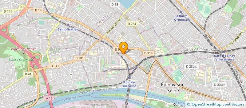 localisation de l'entreprise TRANS ALISS INTERNATIONAL à EPINAY-SUR-SEINE